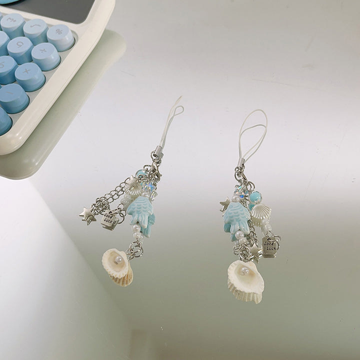 Decorative Marine-Themed Charm Keychain Kalsten