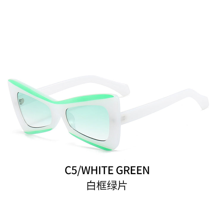 Women's Fashion Cat-Eye Sunglasses with Wide Frame Kalsten
