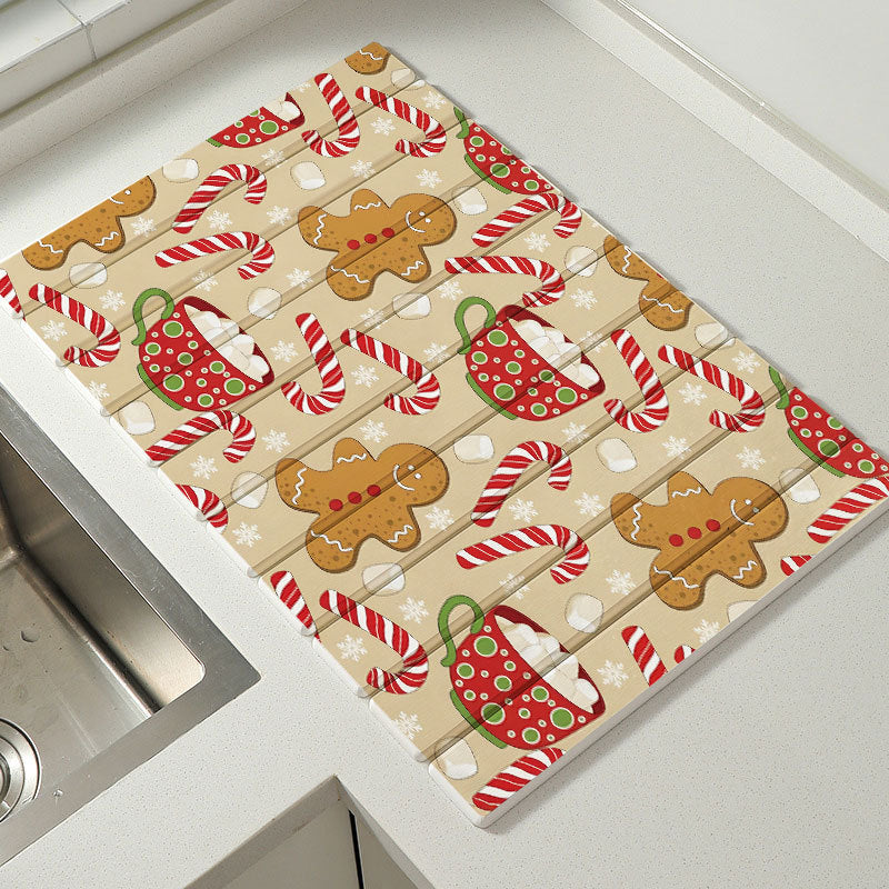 Decorative Holiday Kitchen Mat