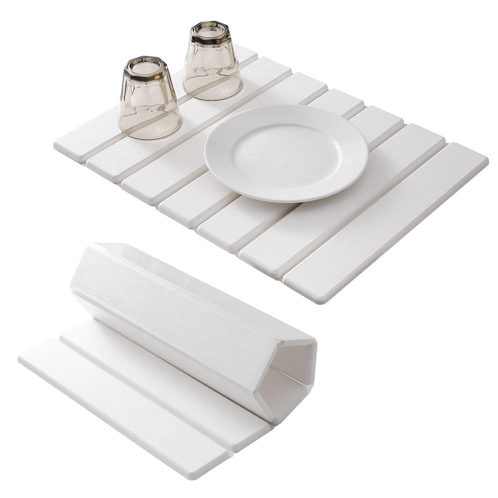 Marble Pattern Kitchen Draining Mat