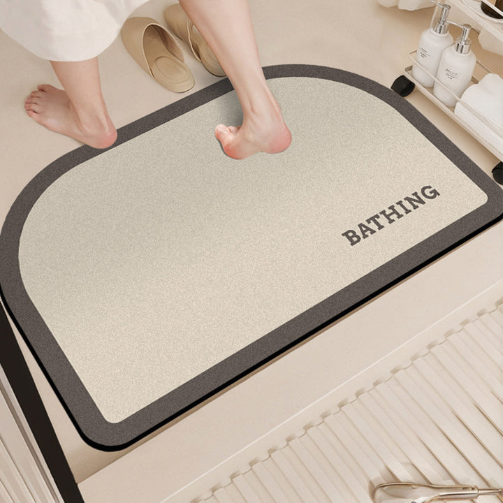 Absorbent Bathroom Floor Mat Kalsten