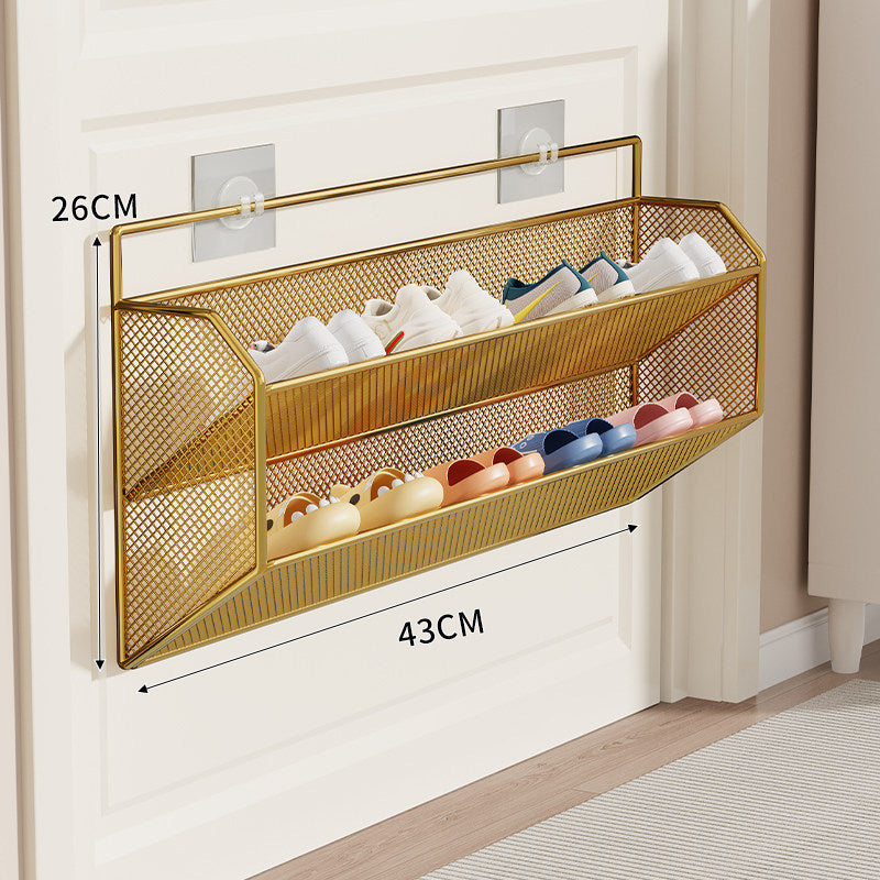 Over-Door Mesh Shoe Storage Rack Kalsten