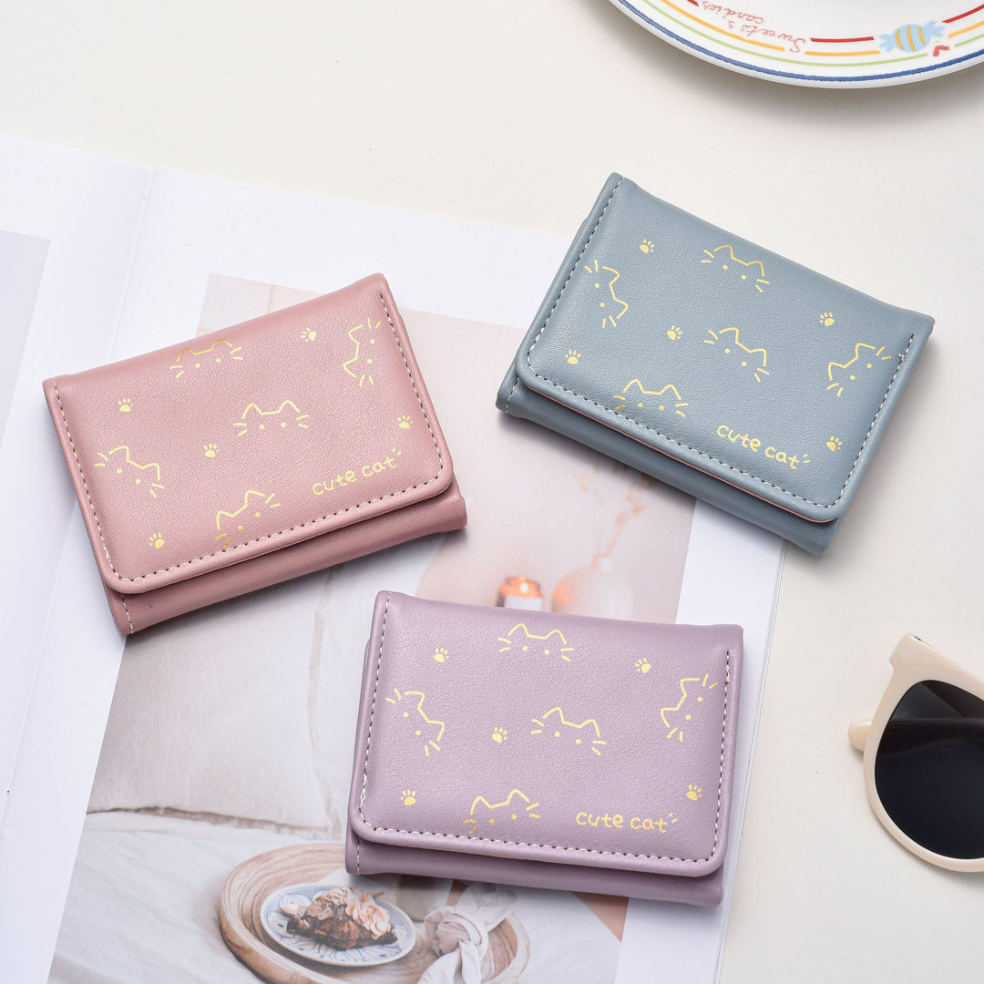 Cute Cat-Themed Card Holder Kalsten
