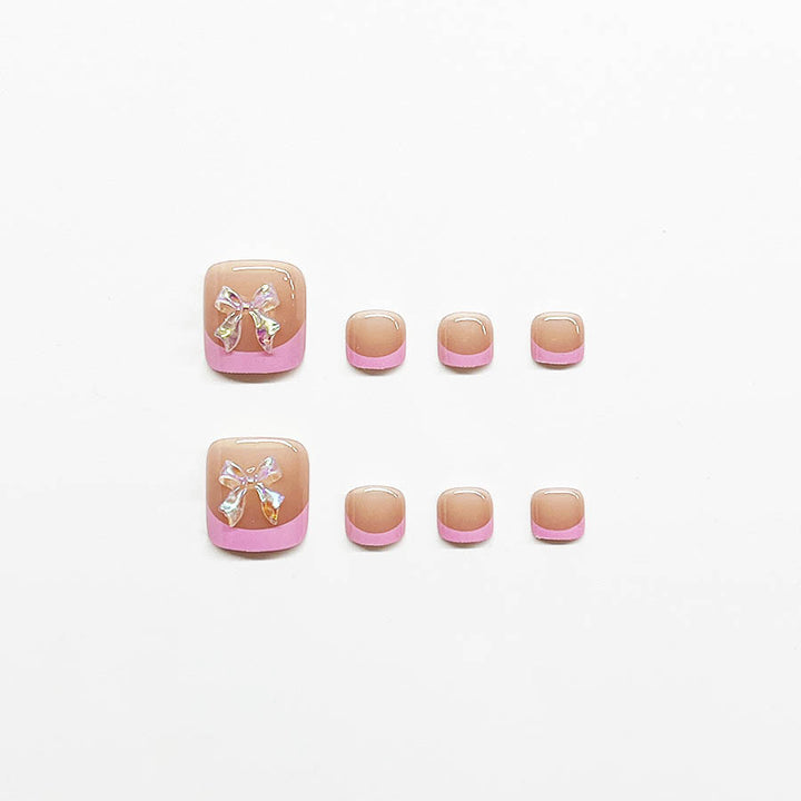 Nail art set with elegant design and glitter accents Kalsten