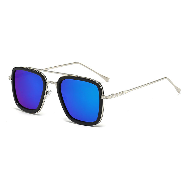 Women's stylish square sunglasses with metallic details Kalsten