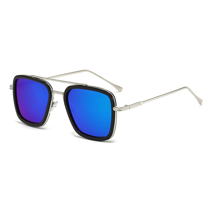 Women's stylish square sunglasses with metallic details Kalsten