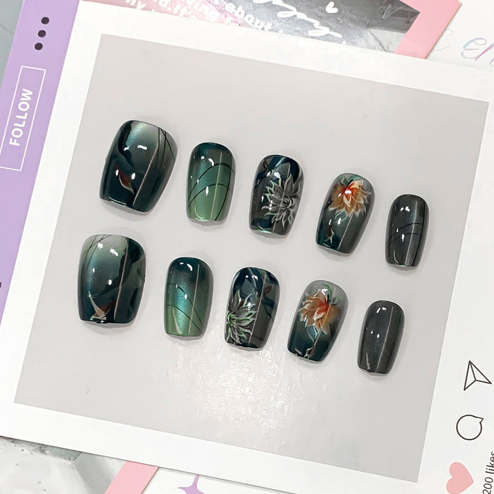 Creative and artistic nail art Kalsten