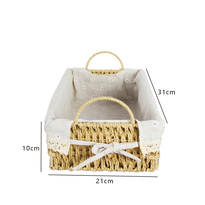 Handcrafted Woven Storage Basket Kalsten