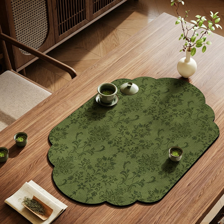 Floral Pattern Table Mat