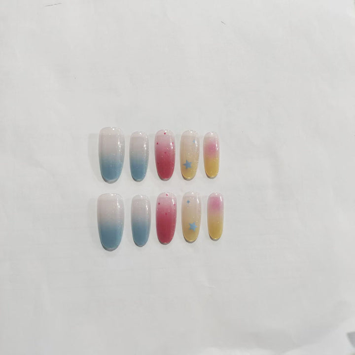 Artistic Ombre Nail Design Set Kalsten