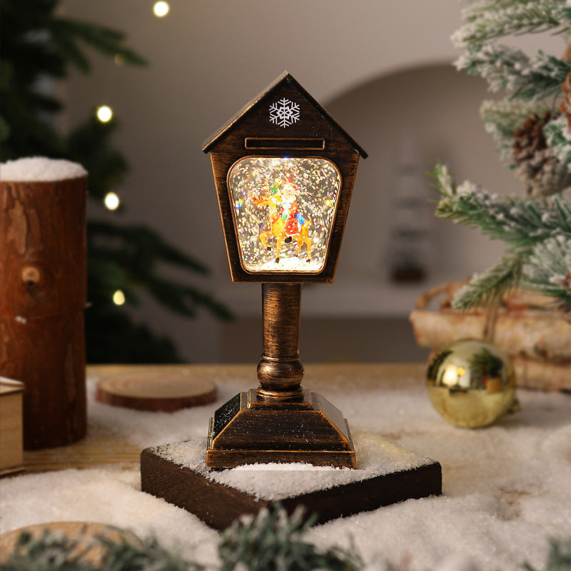 Illuminated Christmas lantern Kalsten