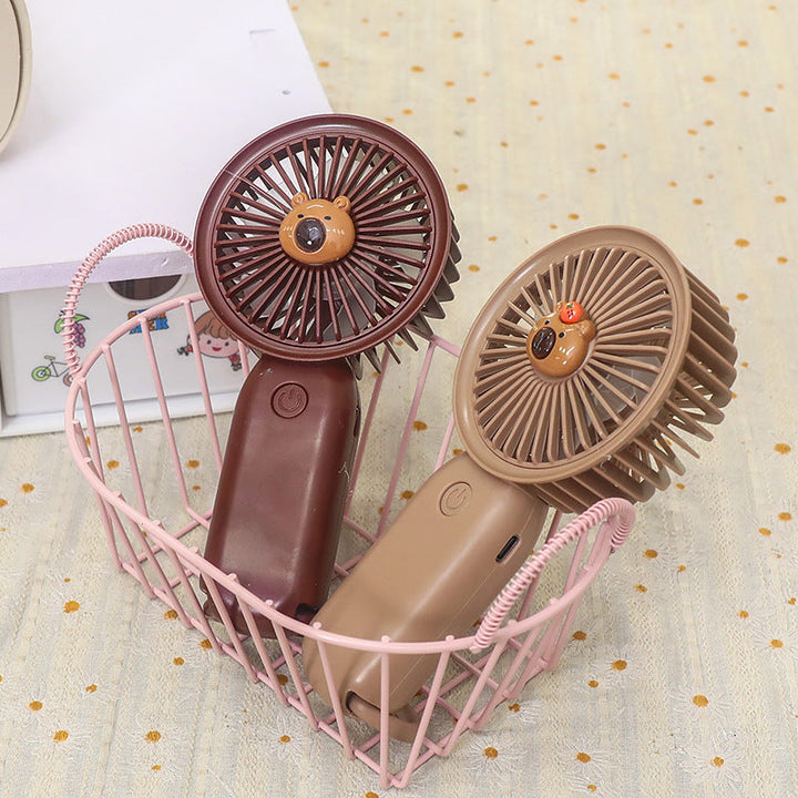 Women Portable Handheld Fan with Animal Design Kalsten