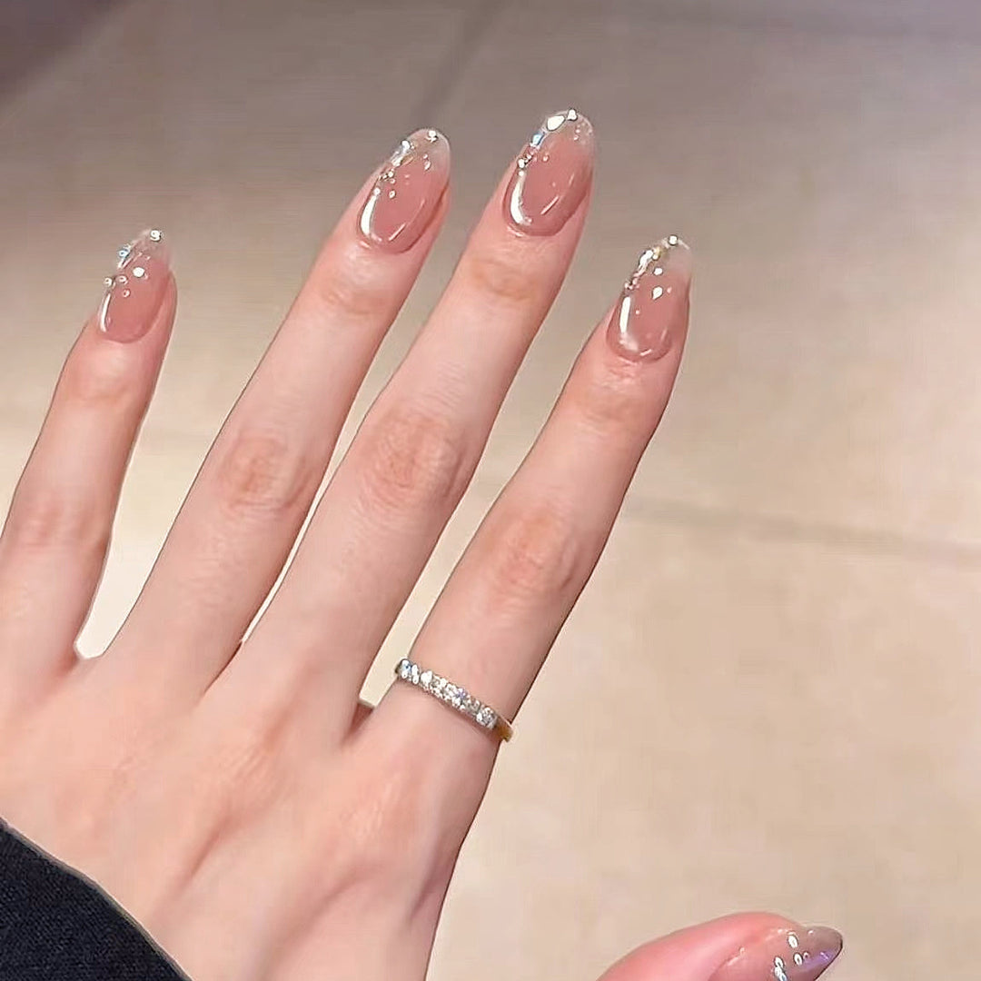 Artificial nails with Romantic Design Kalsten