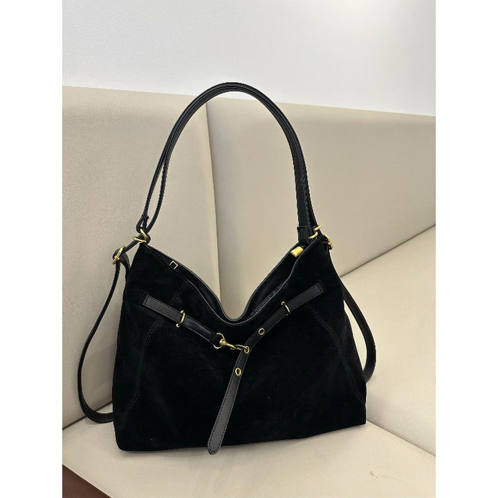 Elegant Suede Tote Bag Kalsten