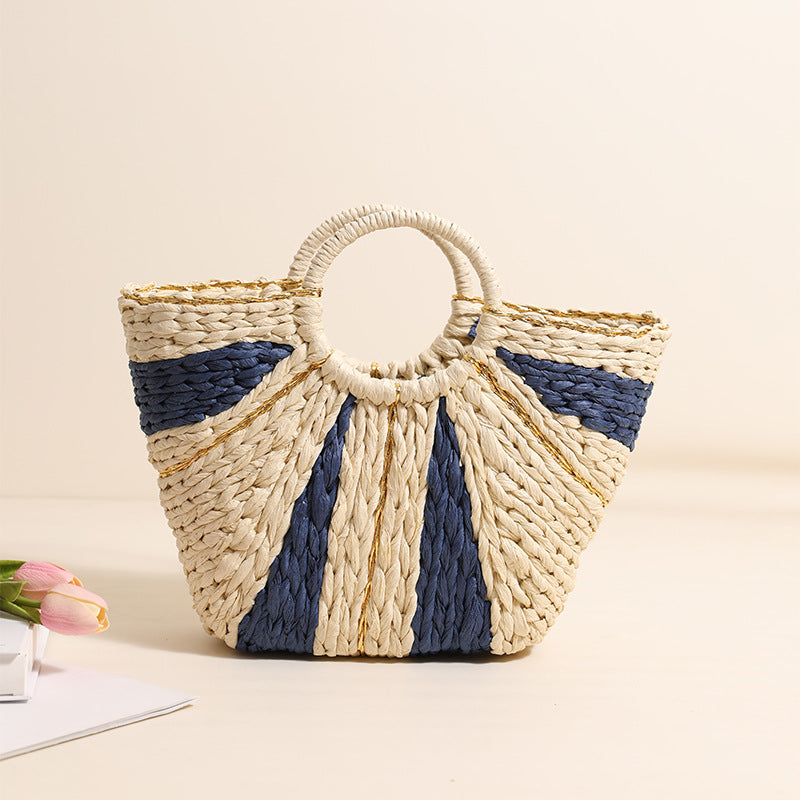 Handcrafted basket bag with innovative design Kalsten