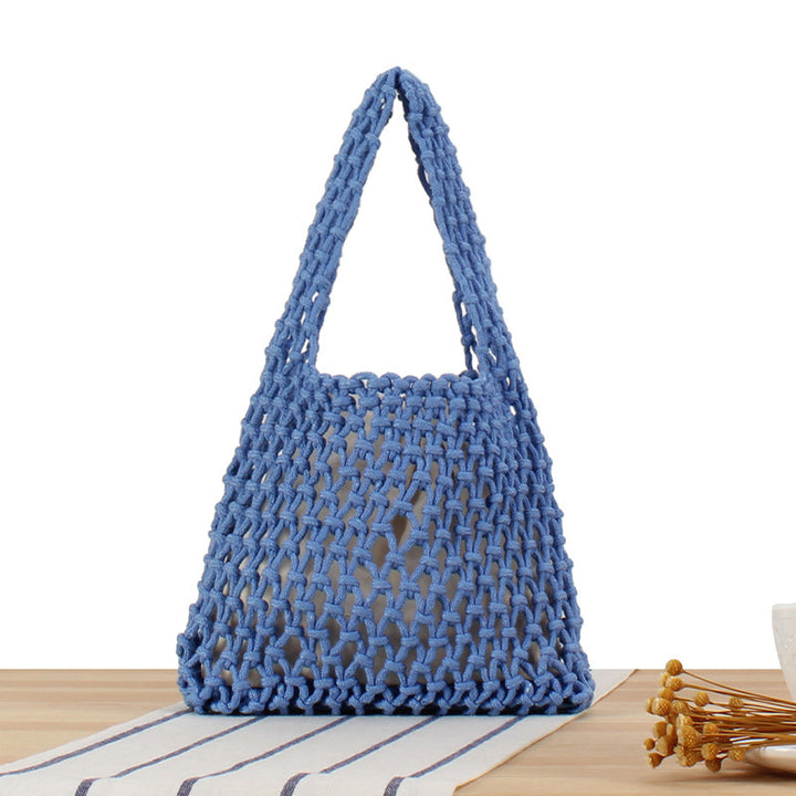Hand-knotted jute bag Kalsten