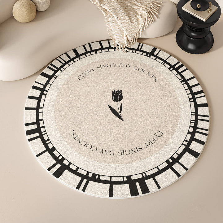 Motivational Quote Area Rug