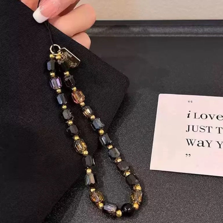 Elegant Beaded Eyewear Chain Holder Kalsten