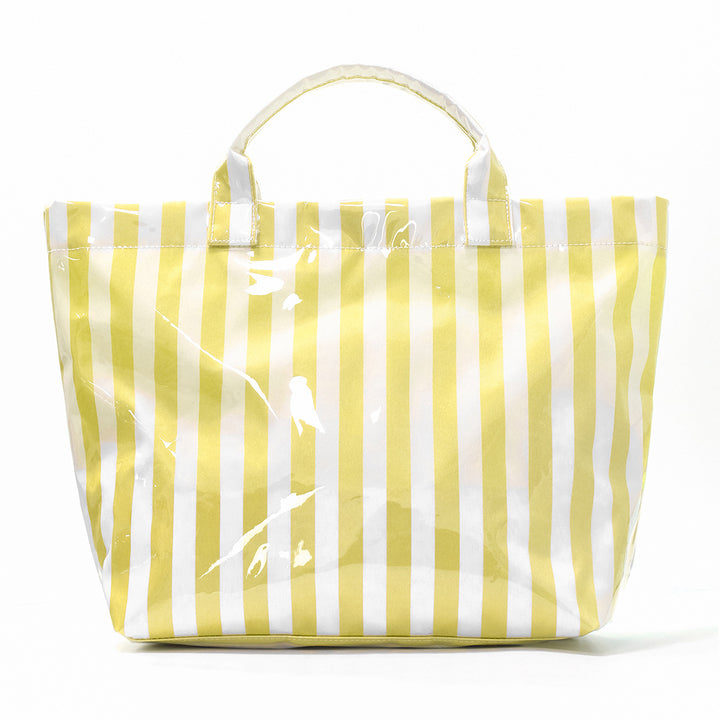 Beach bag with colorful check pattern and water-repellent coating Kalsten