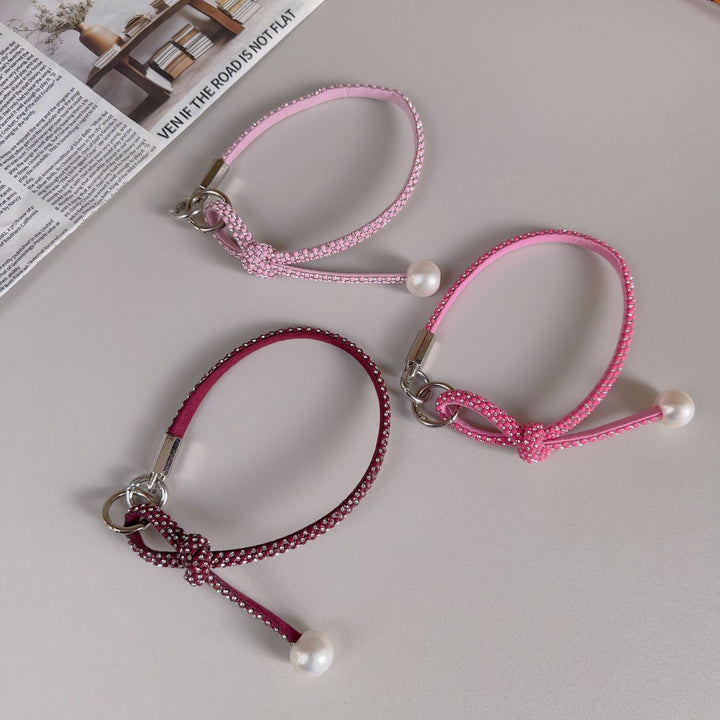 Elegant Knotted Pearl Bracelet Strap Kalsten