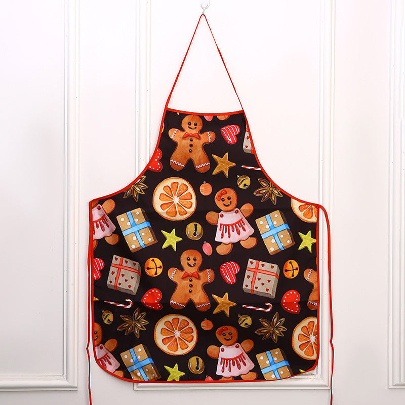Festive cooking apron with Christmas motif Kalsten