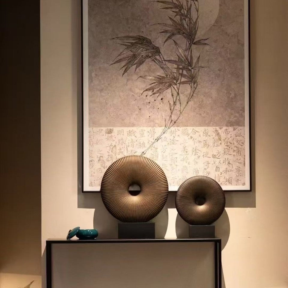Decorative Modern Leaf Sculpture