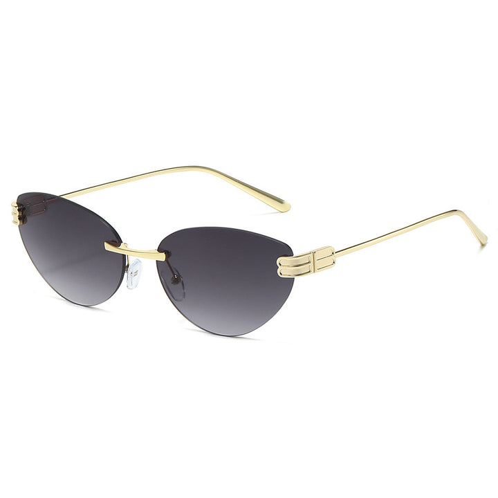 Unique Angular Cat-Eye Sunglasses Kalsten