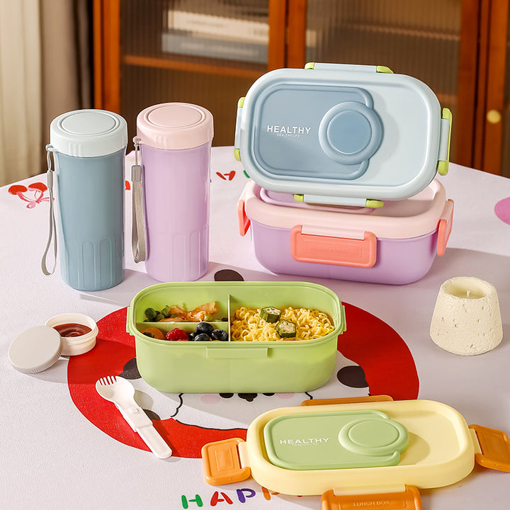 Versatile Food Storage Lunch Box with Airtight Seal