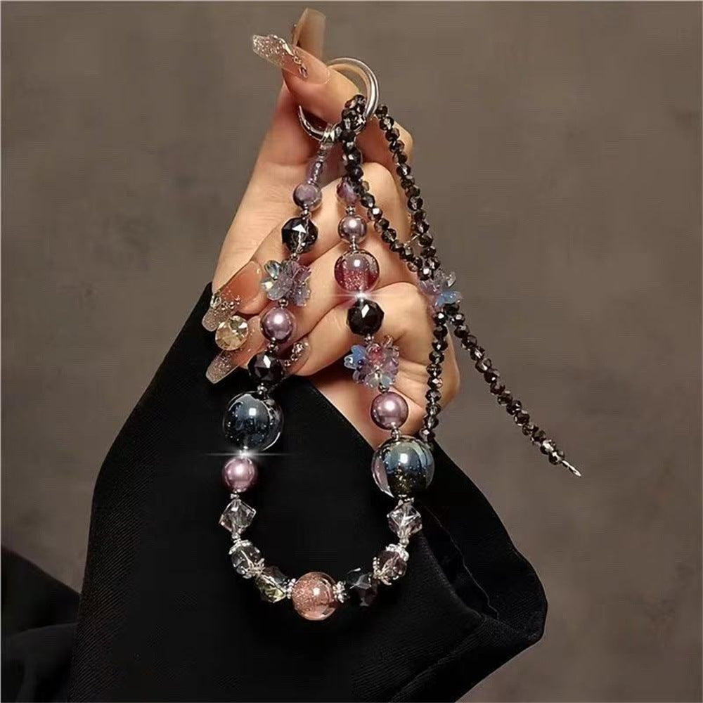 Decorative Beaded Phone Lanyard Holder Kalsten