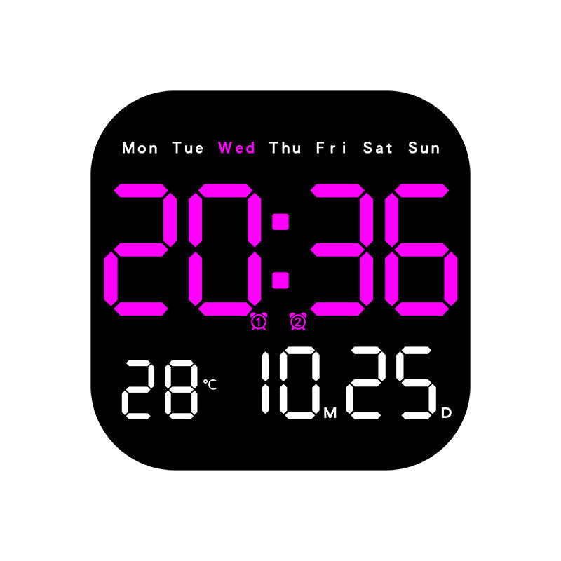 Digital Multi-Function Alarm Clock with Temperature and Date Display Kalsten