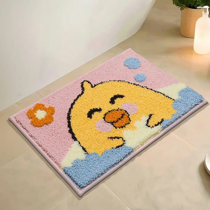 Cute Bear-Themed Bath Mat Kalsten