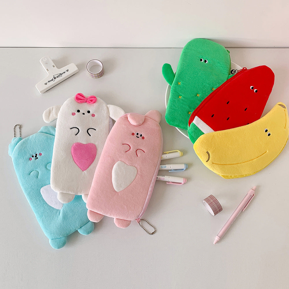 Cute Cactus-Designed Pencil Case
