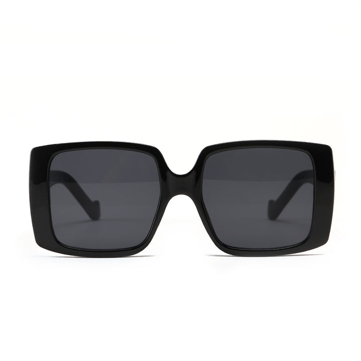 Women's modern square sunglasses with mirrored lenses Kalsten