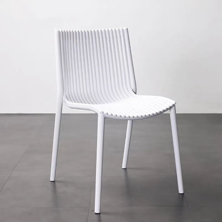 Contemporary Slatted Dining Chair Kalsten