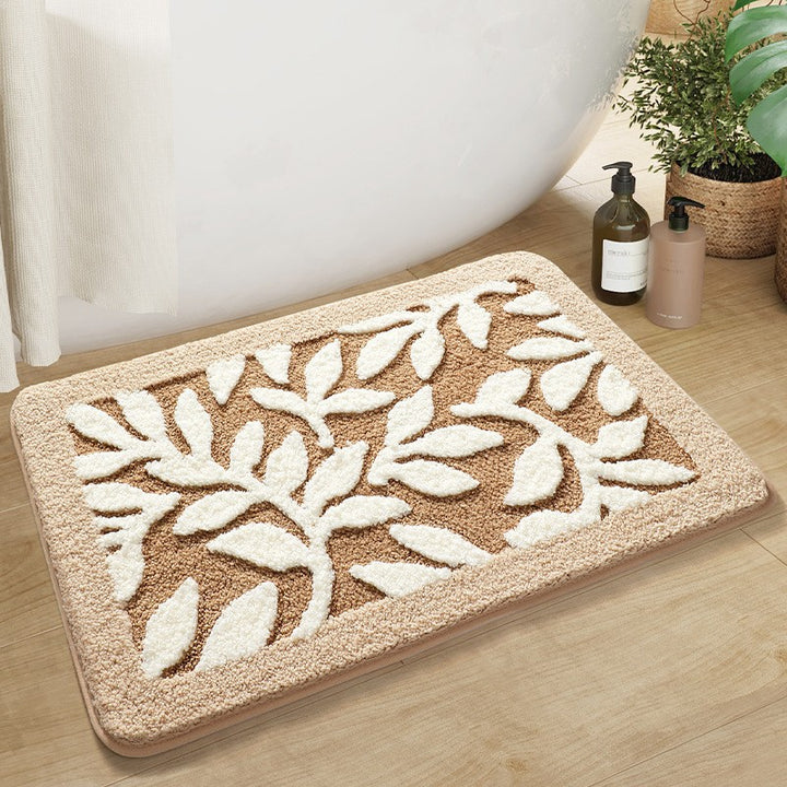 Whimsical Rainbow Bath Mat