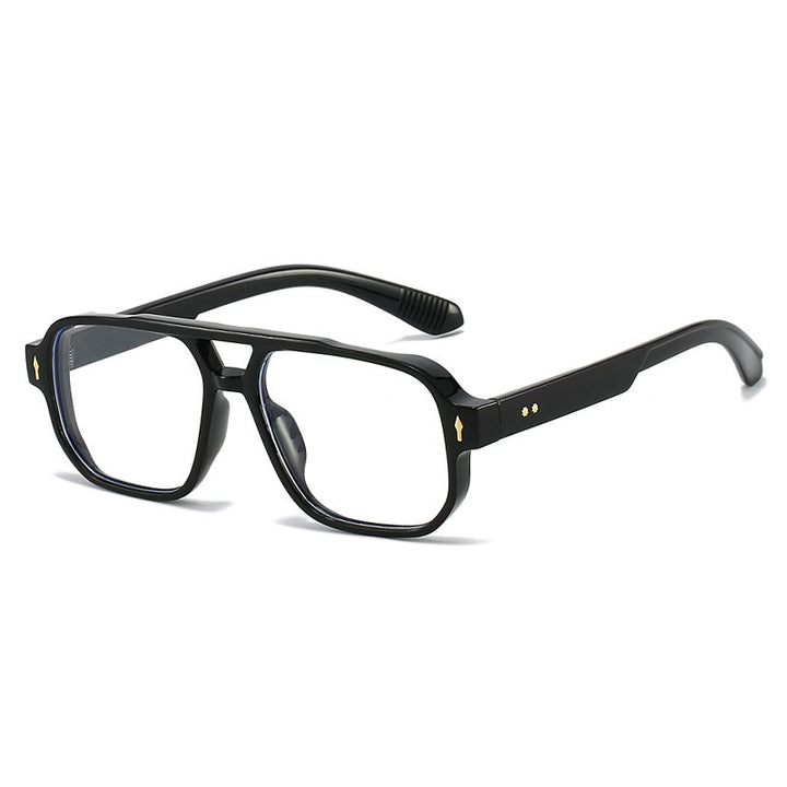 Oversized Geometric Sunglasses with Enhanced UV Protection Kalsten