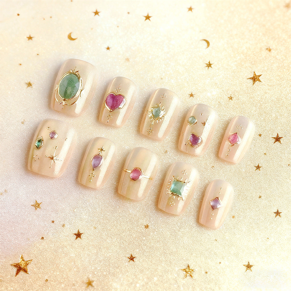 Decorative Press-On Nail Art Collection Kalsten
