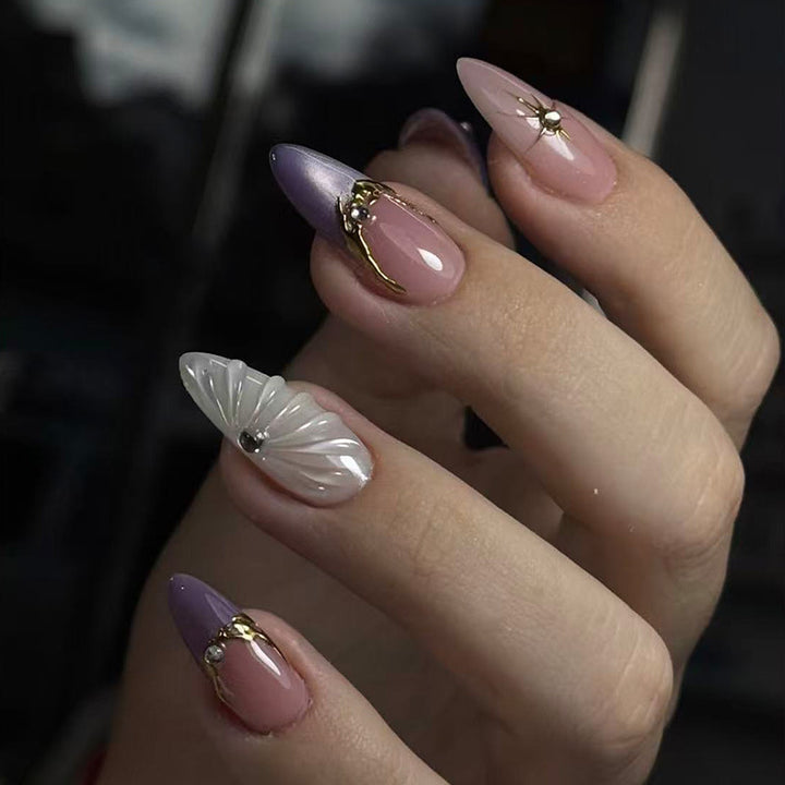 Elegant Sculptured Nail Art Kalsten