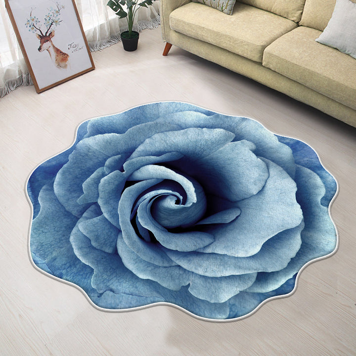 Floral-Inspired Decorative Mat