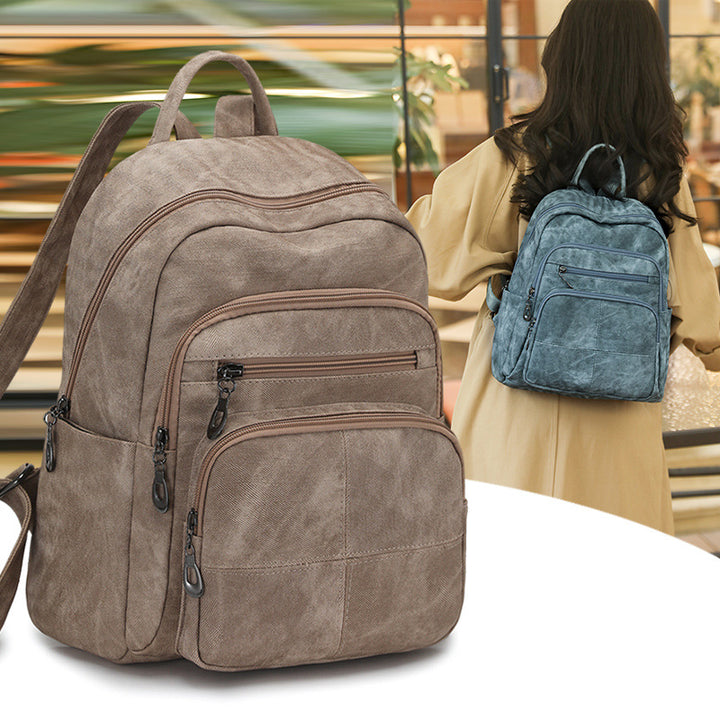Vintage Leather Backpack Kalsten