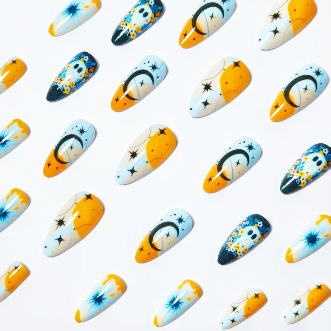 Creative Halloween-style Art Nails Kalsten