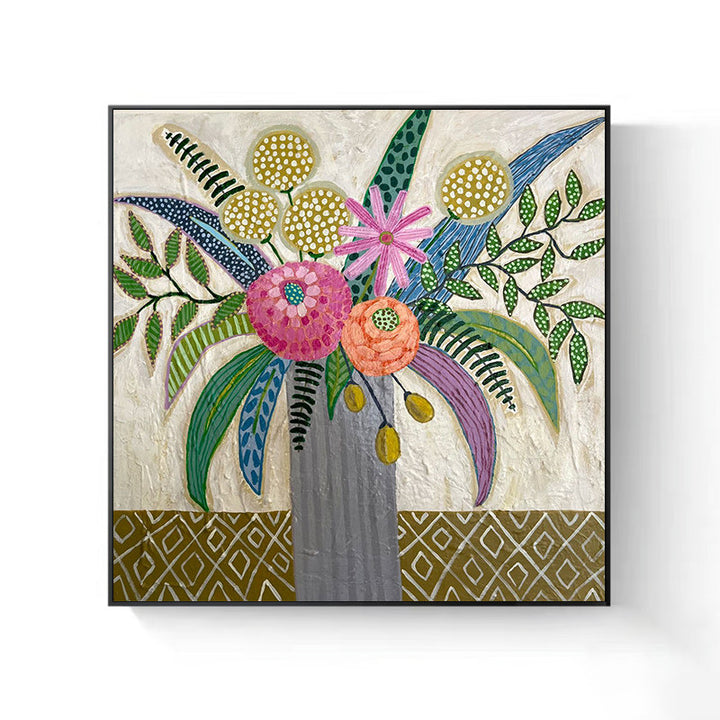 Floral Decorative Canvas Artwork
