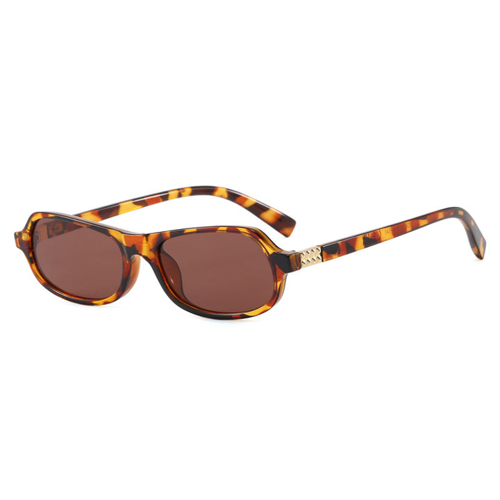 Ladies stylish fashionable sunglasses with golden accents Kalsten