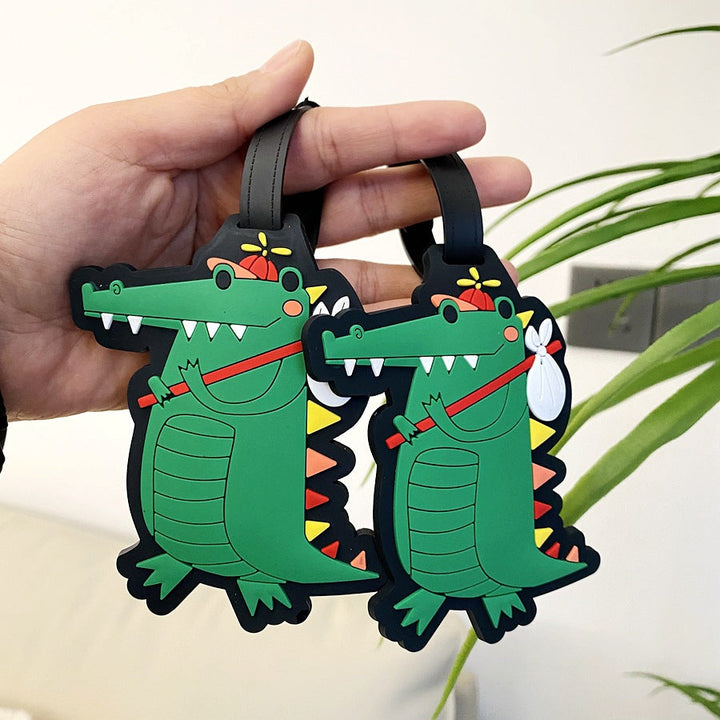 Fun Crocodile Luggage Tag Kalsten
