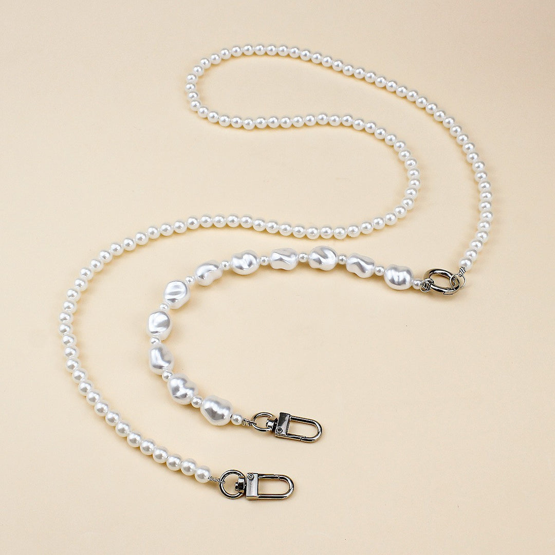 Heart-Designed Beaded Eyewear Chain Kalsten