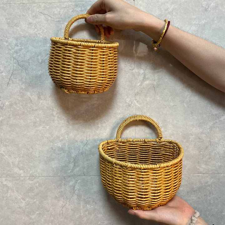 Decorative Wall-Mounted Baskets Kalsten