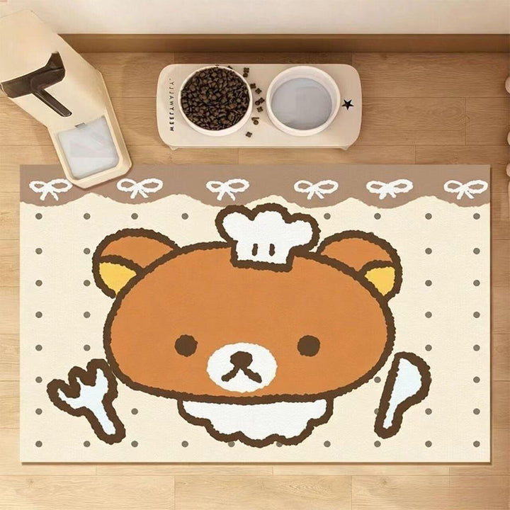 Cartoon Duck Themed Area Rug for Home