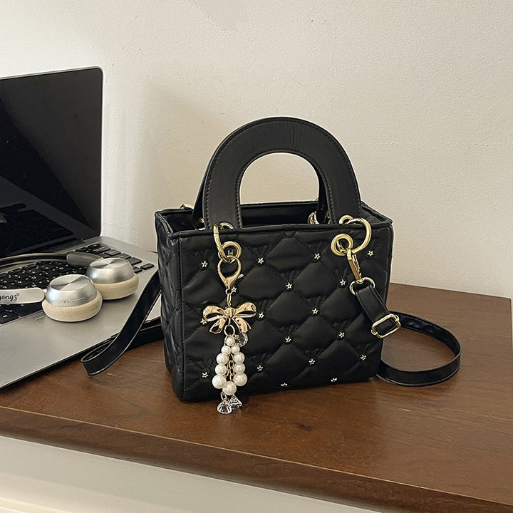 Elegant Quilted Mini Handbag