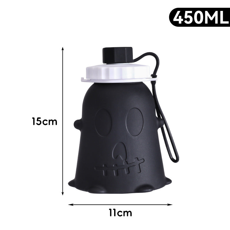 Ladies creative silicone drinking bottle in ghost design Kalsten