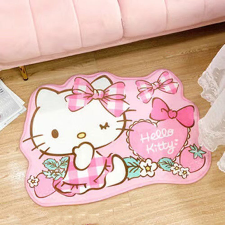 Cute Animal-Themed Plush Bath Mat